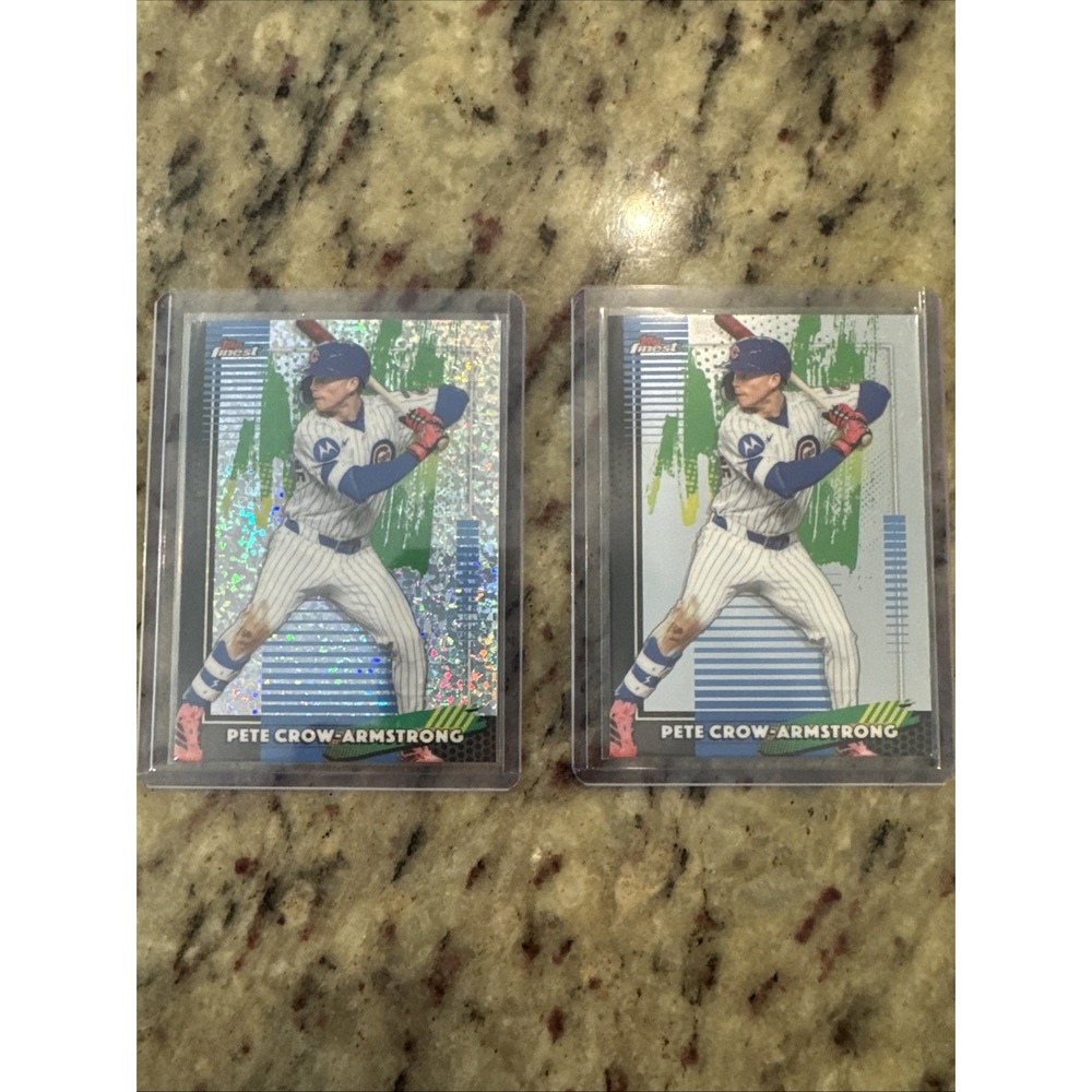 2026 Topps Finest Pete Crow-Armstrong Mini Diamond Refractor #71 Chicago Cubs
